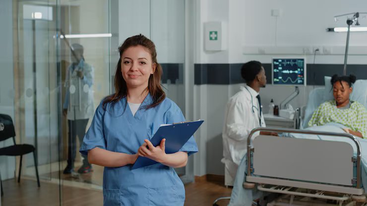Registered Nurse conducting a home health assessment